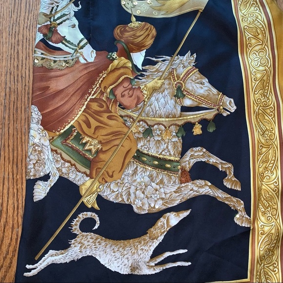 NEW Cynthia Rose Silk Salvatore Ferragamo Scarf Dress size Small - Picture 10 of 13